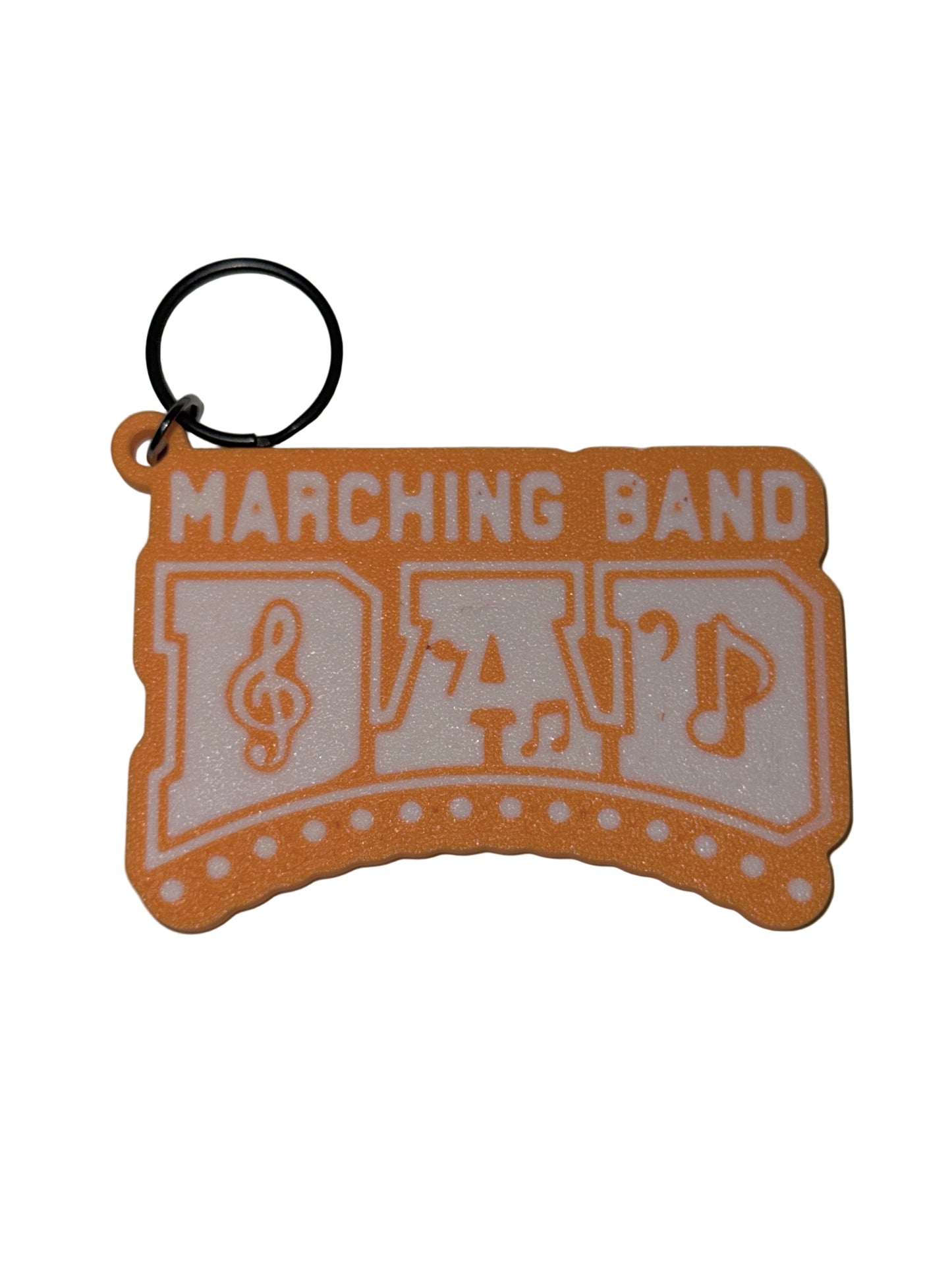 Marching Band Dad Keychain