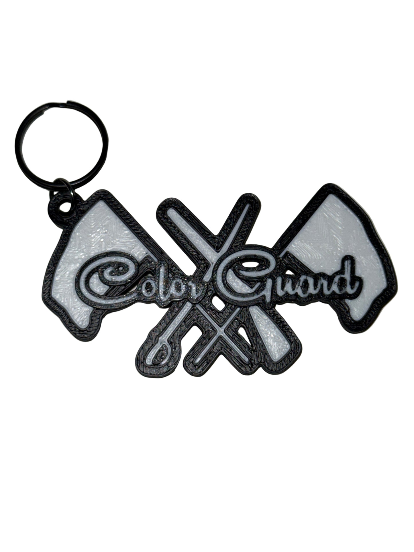 Color Guard Equipment Keychain