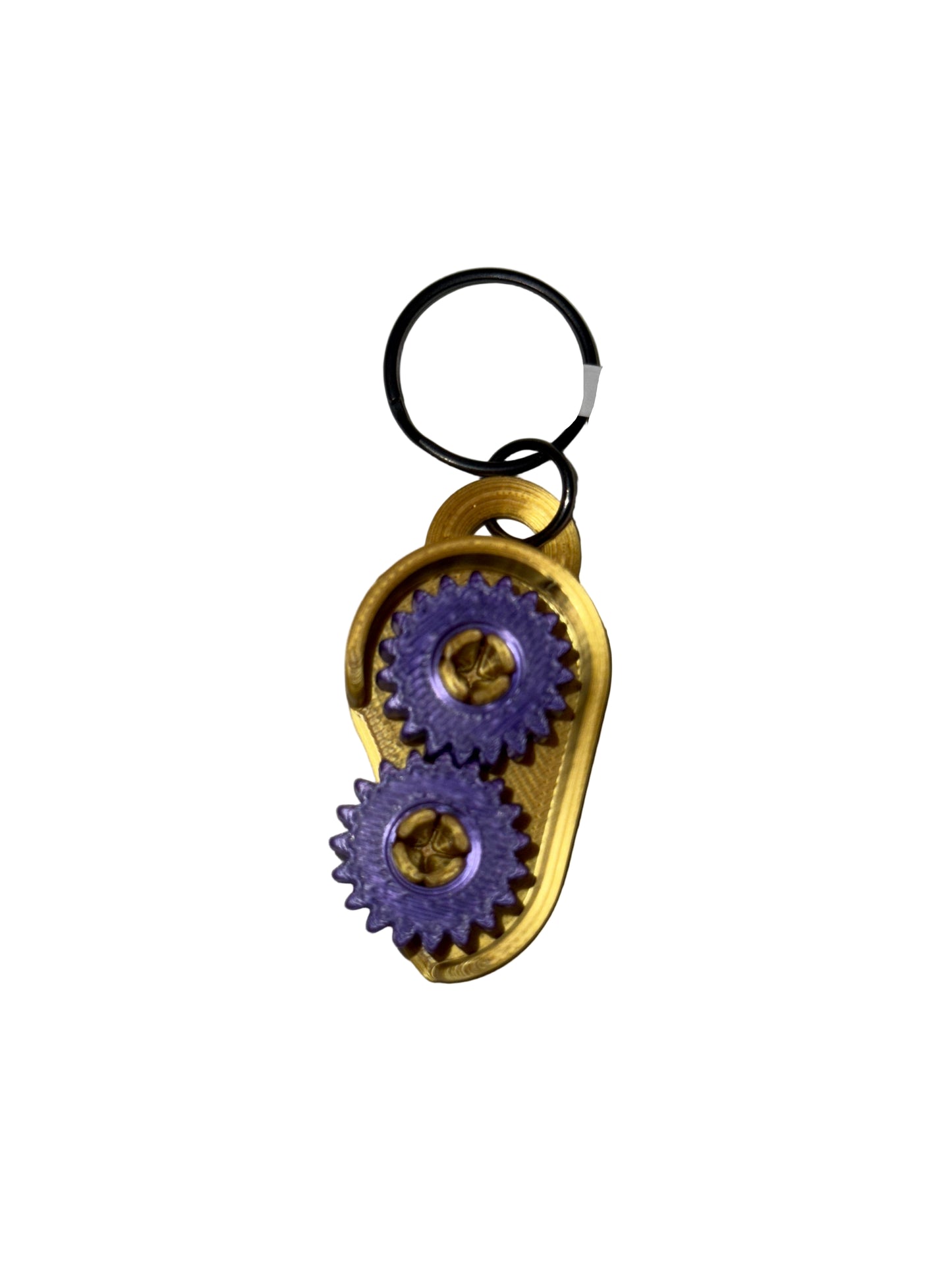 Fidget Gear Keychain