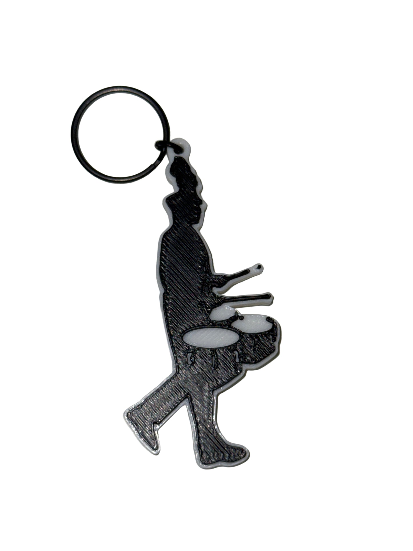 Marching Band Quads Musician Keychain