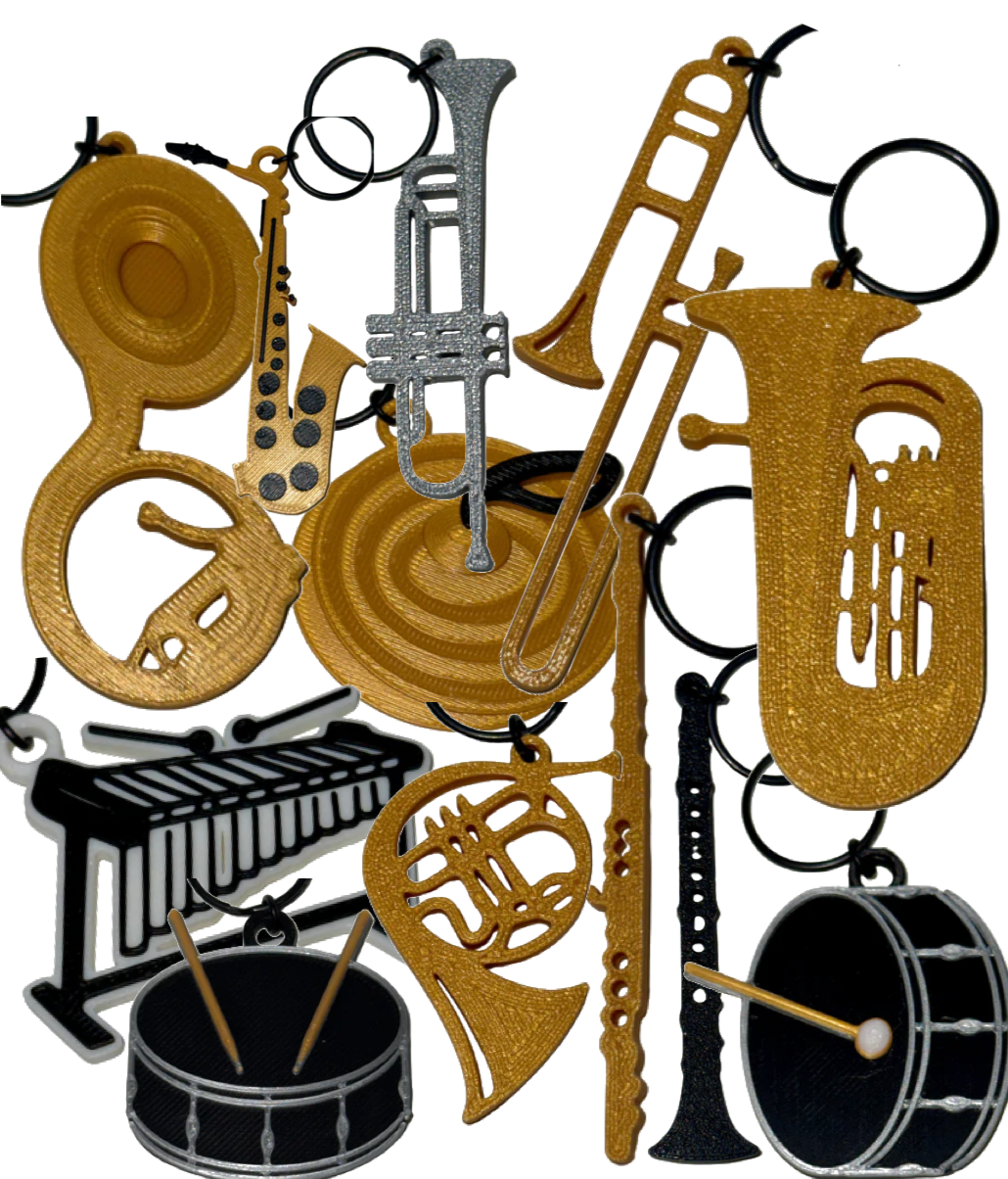 Instrument Keychains