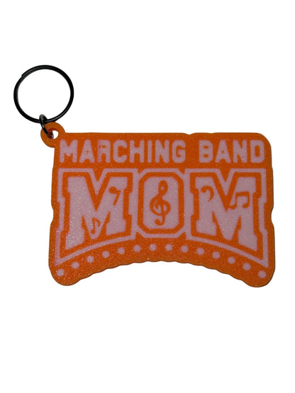 Marching Band Mom Keychain