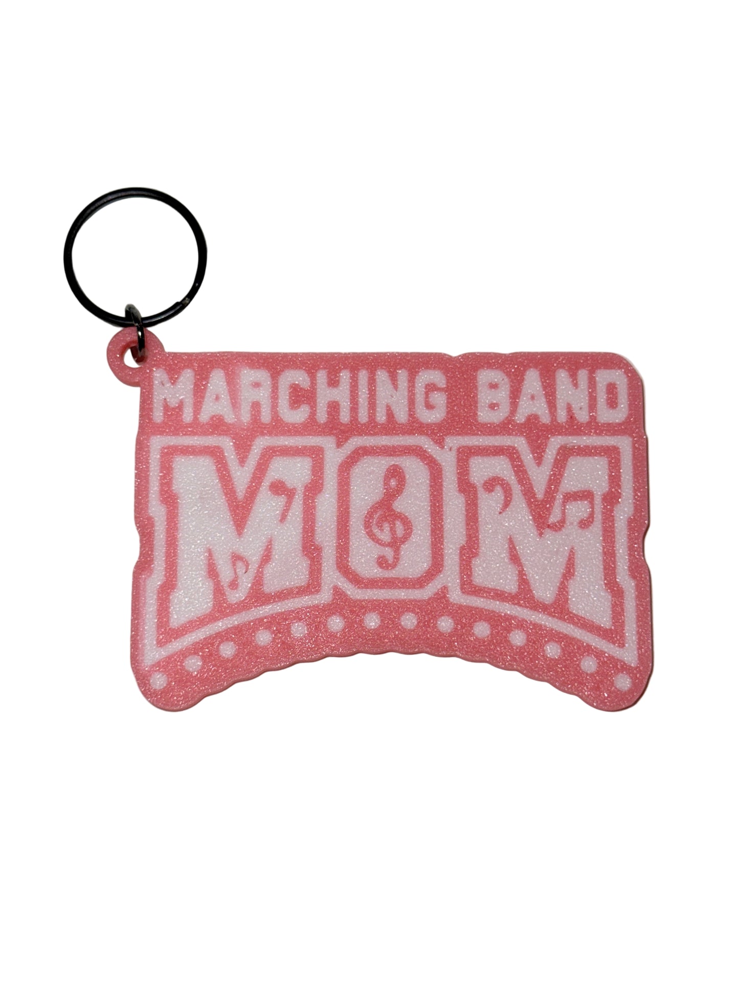 Marching Band Mom Keychain