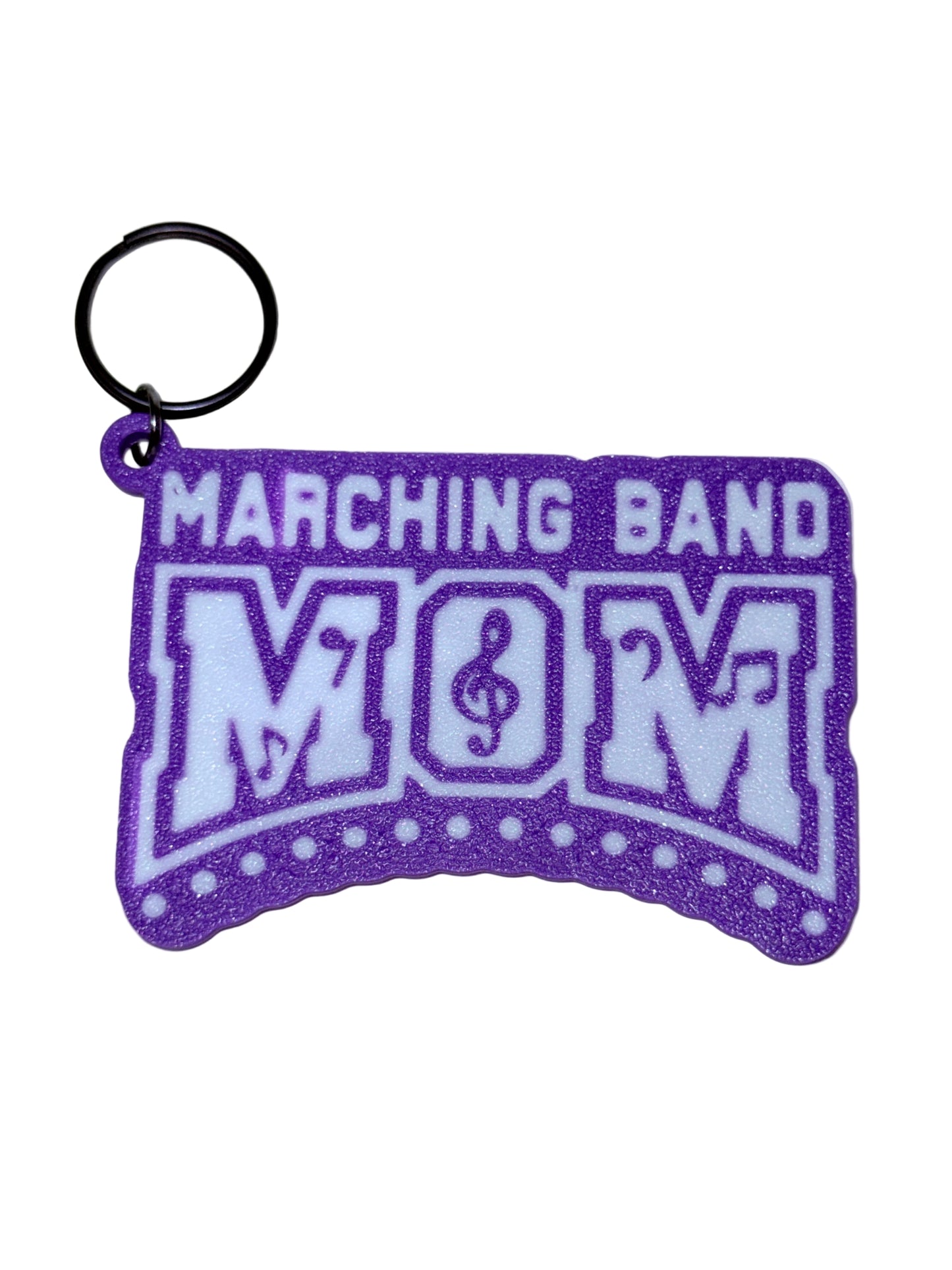 Marching Band Mom Keychain