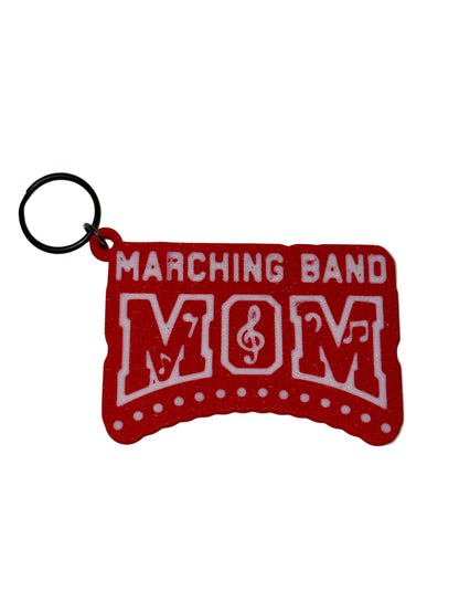 Marching Band Mom Keychain