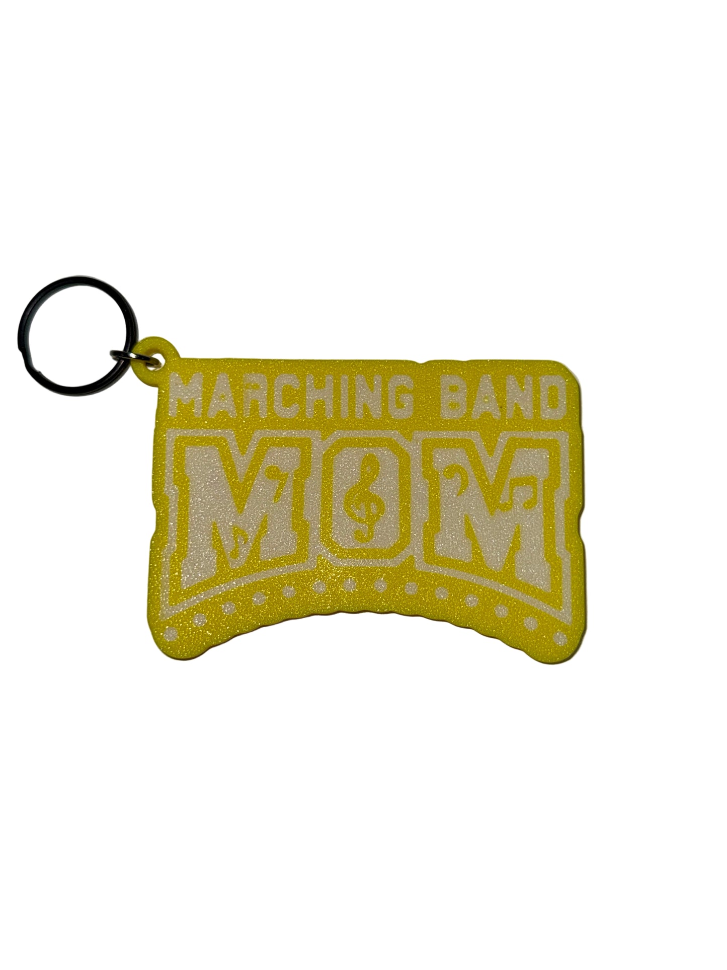 Marching Band Mom Keychain