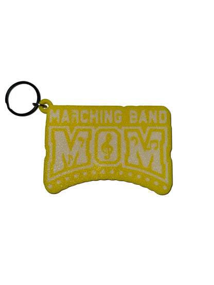 Marching Band Mom Keychain