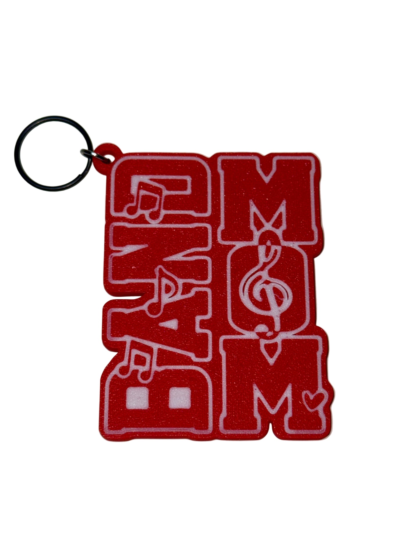Band Mom Musical Keychain