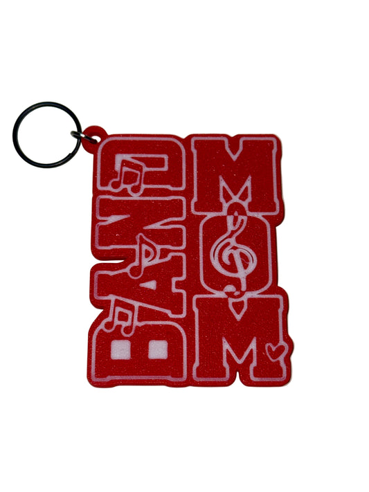 Band Mom Musical Keychain