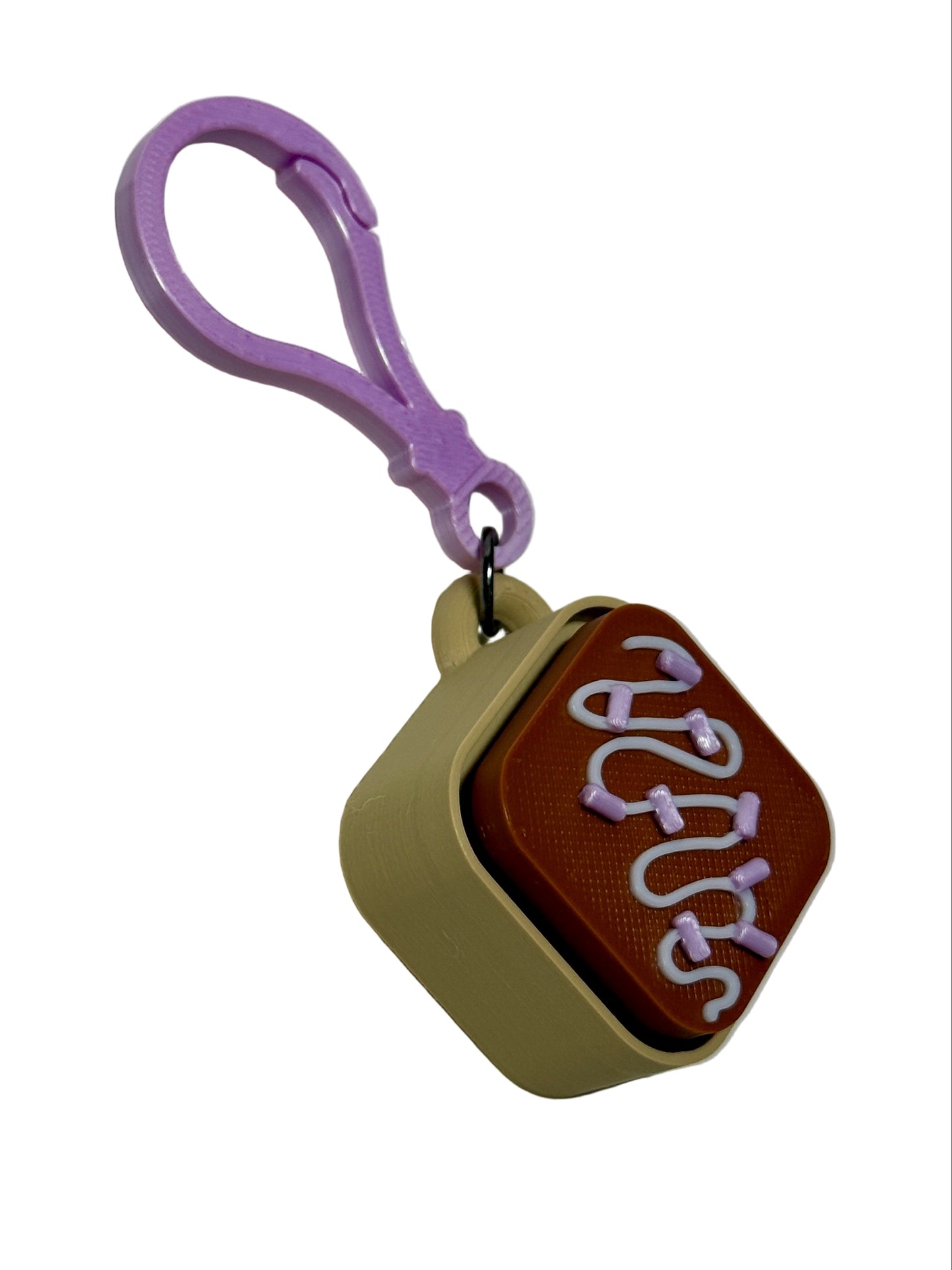 Clicker Chocolate Candy Keychain