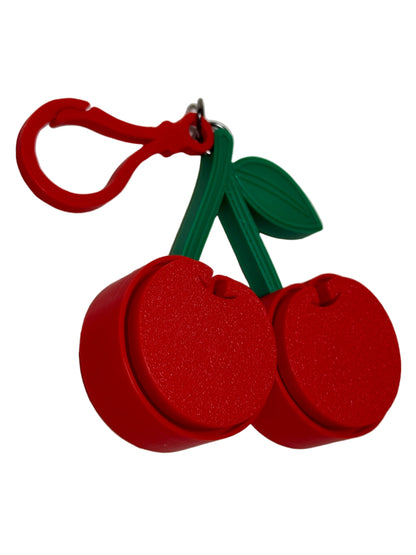 Clicker Cherry Keychain