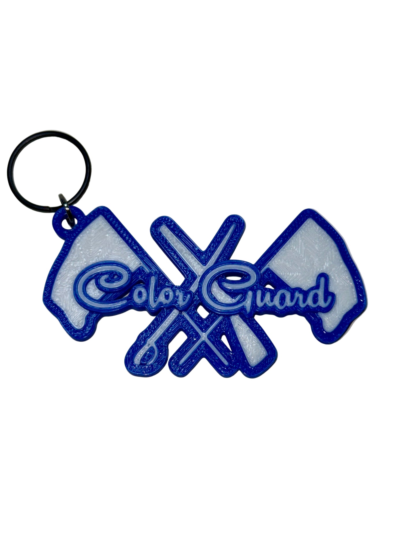 Color Guard Equipment Keychain