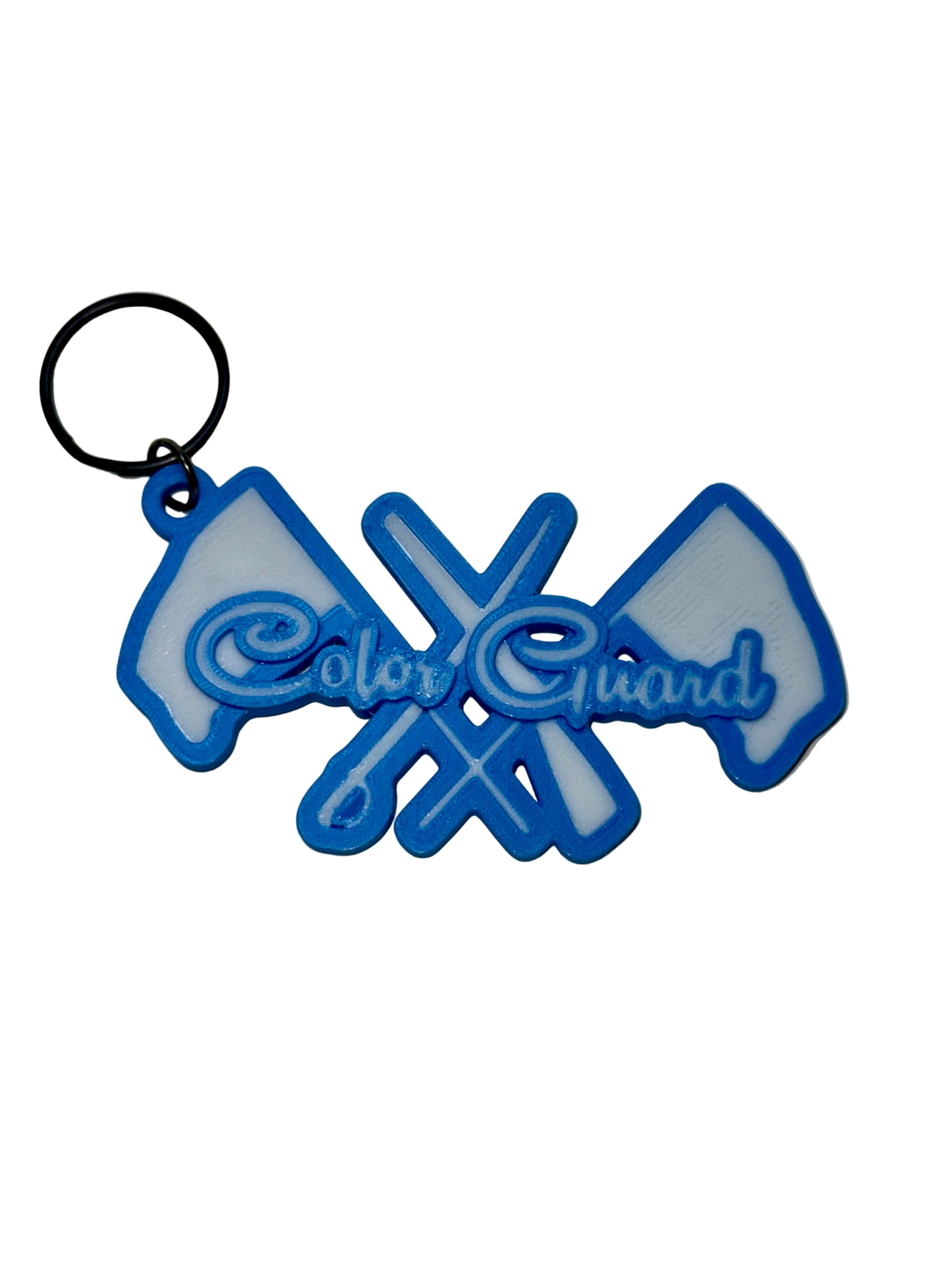 Color Guard Equipment Keychain
