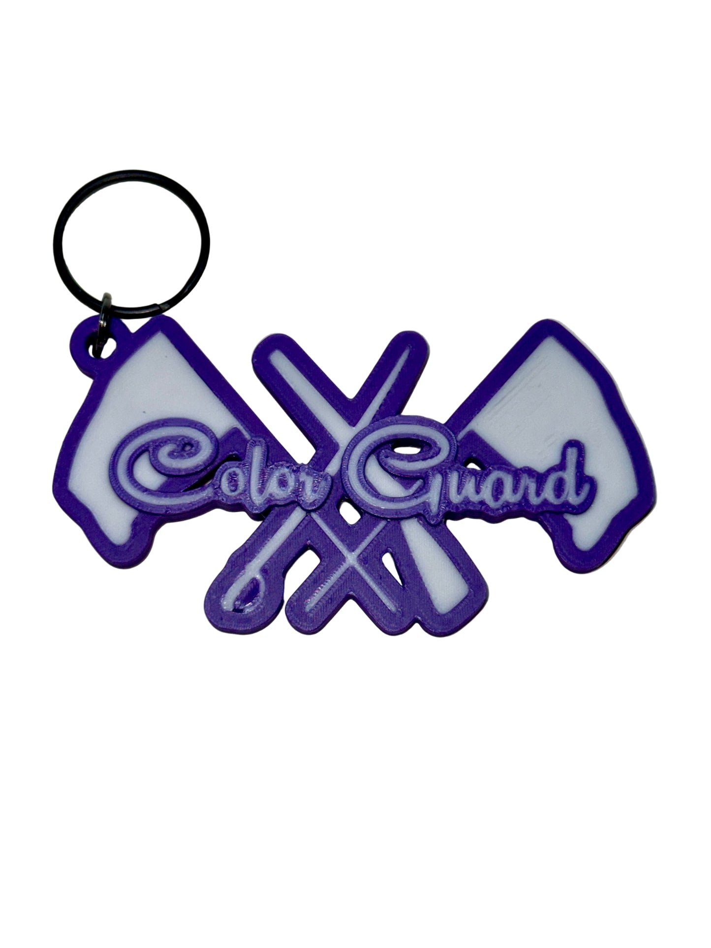 Color Guard Equipment Keychain