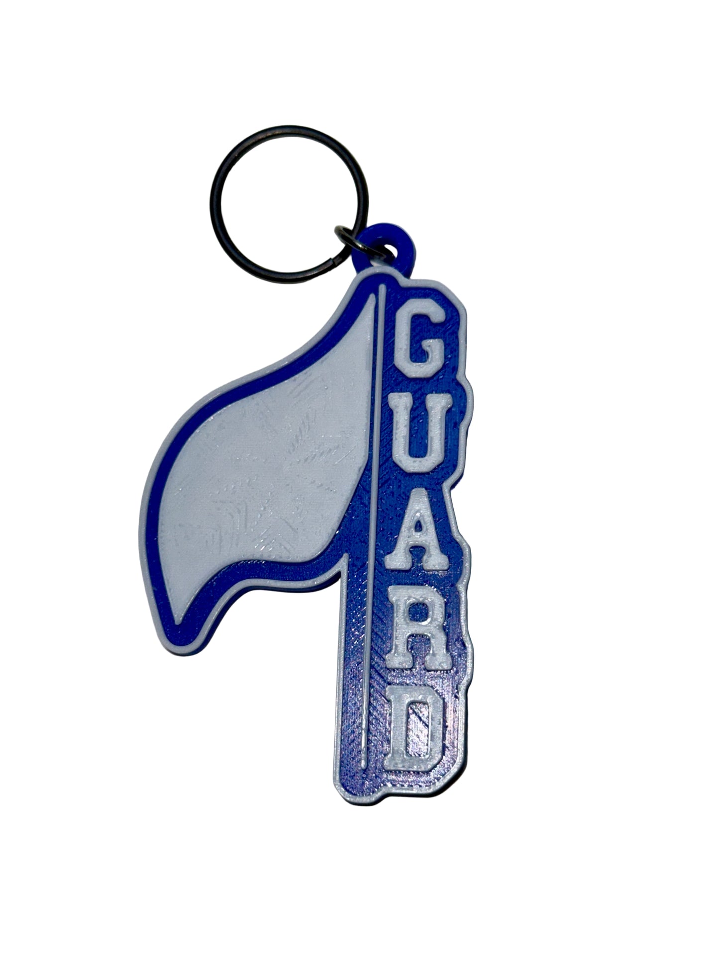 Color Guard Flag Keychain