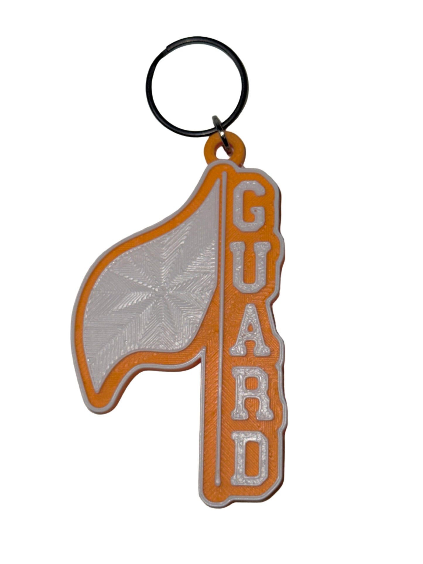 Color Guard Flag Keychain
