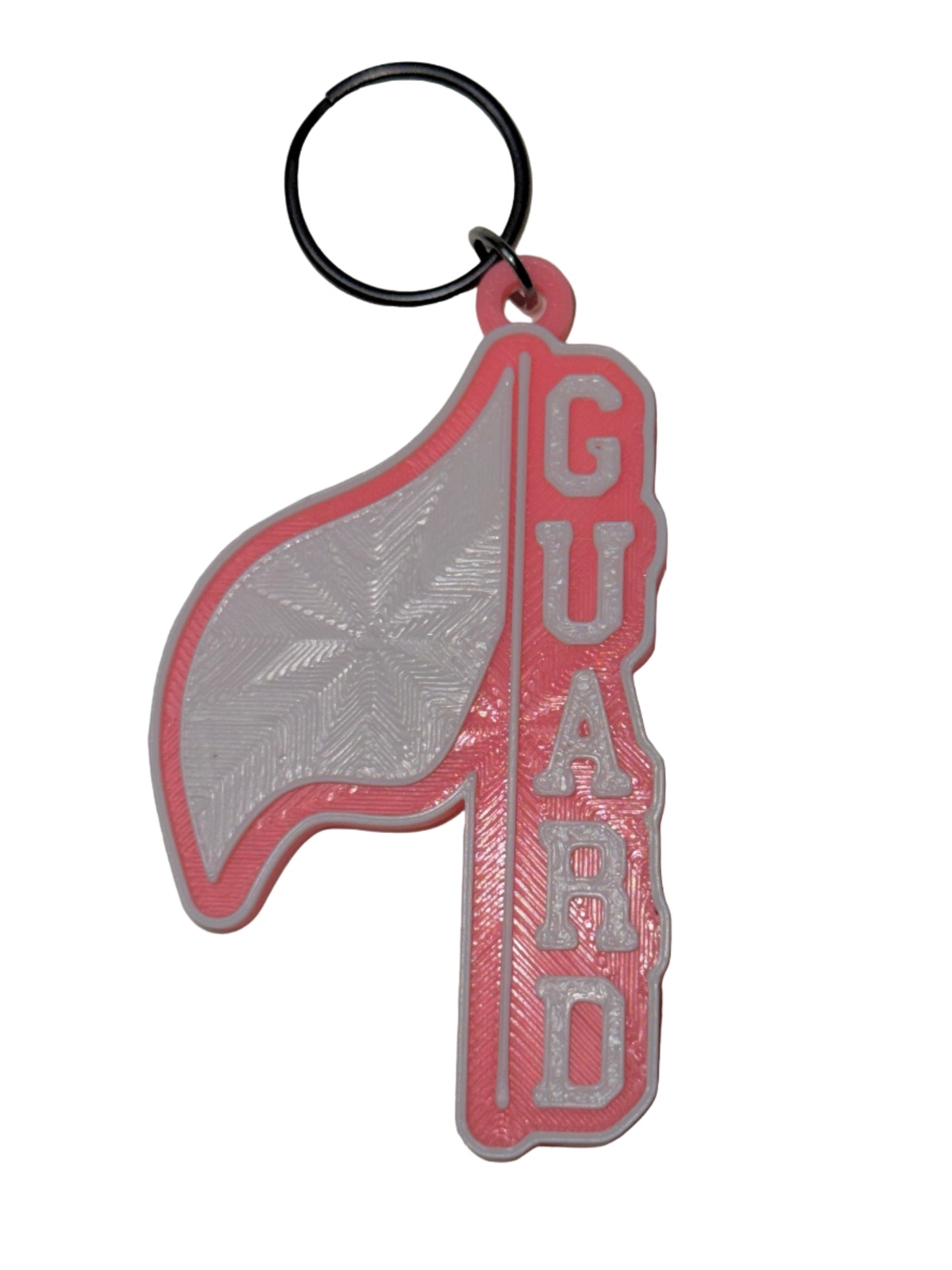 Color Guard Flag Keychain