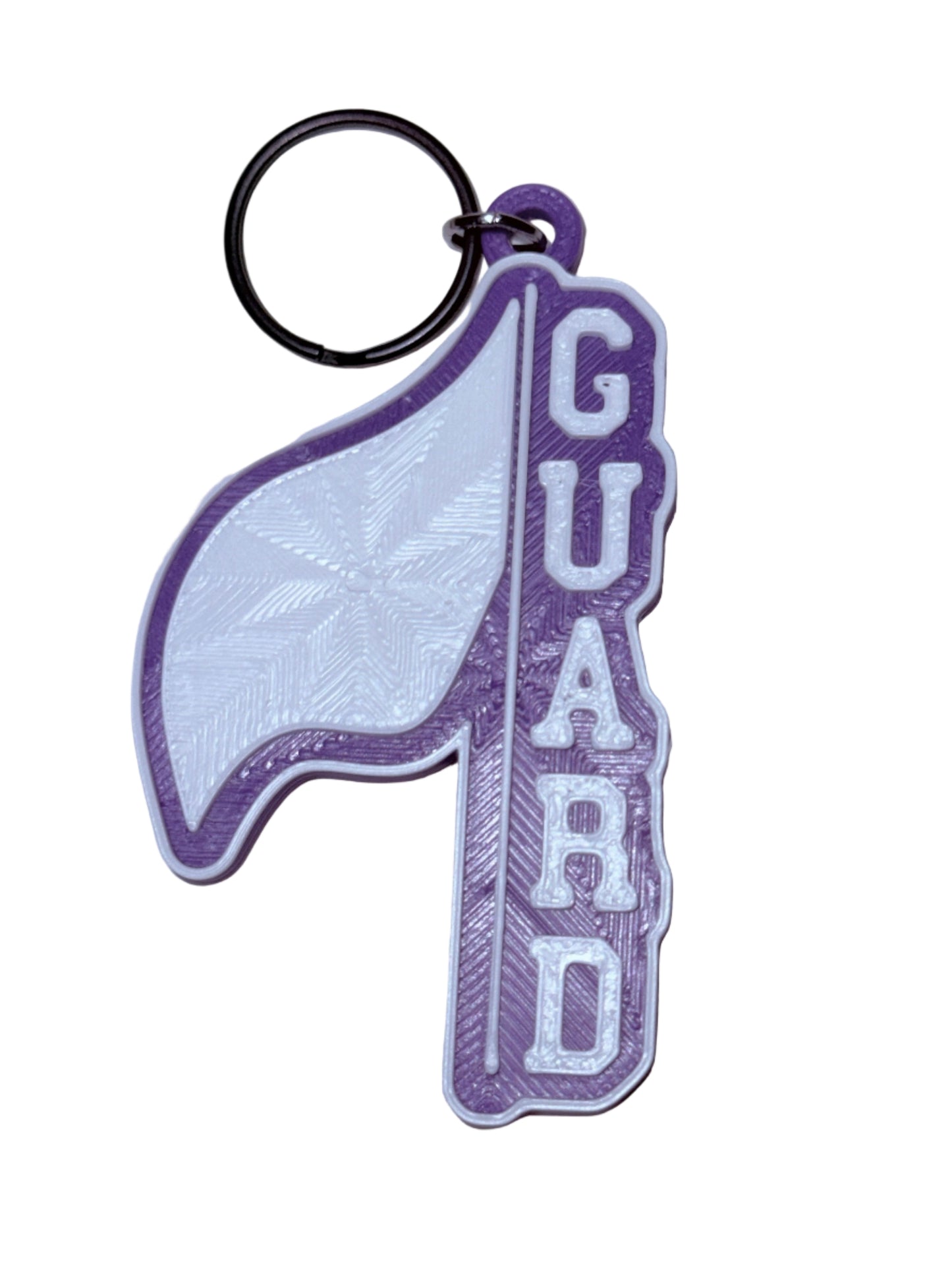 Color Guard Flag Keychain