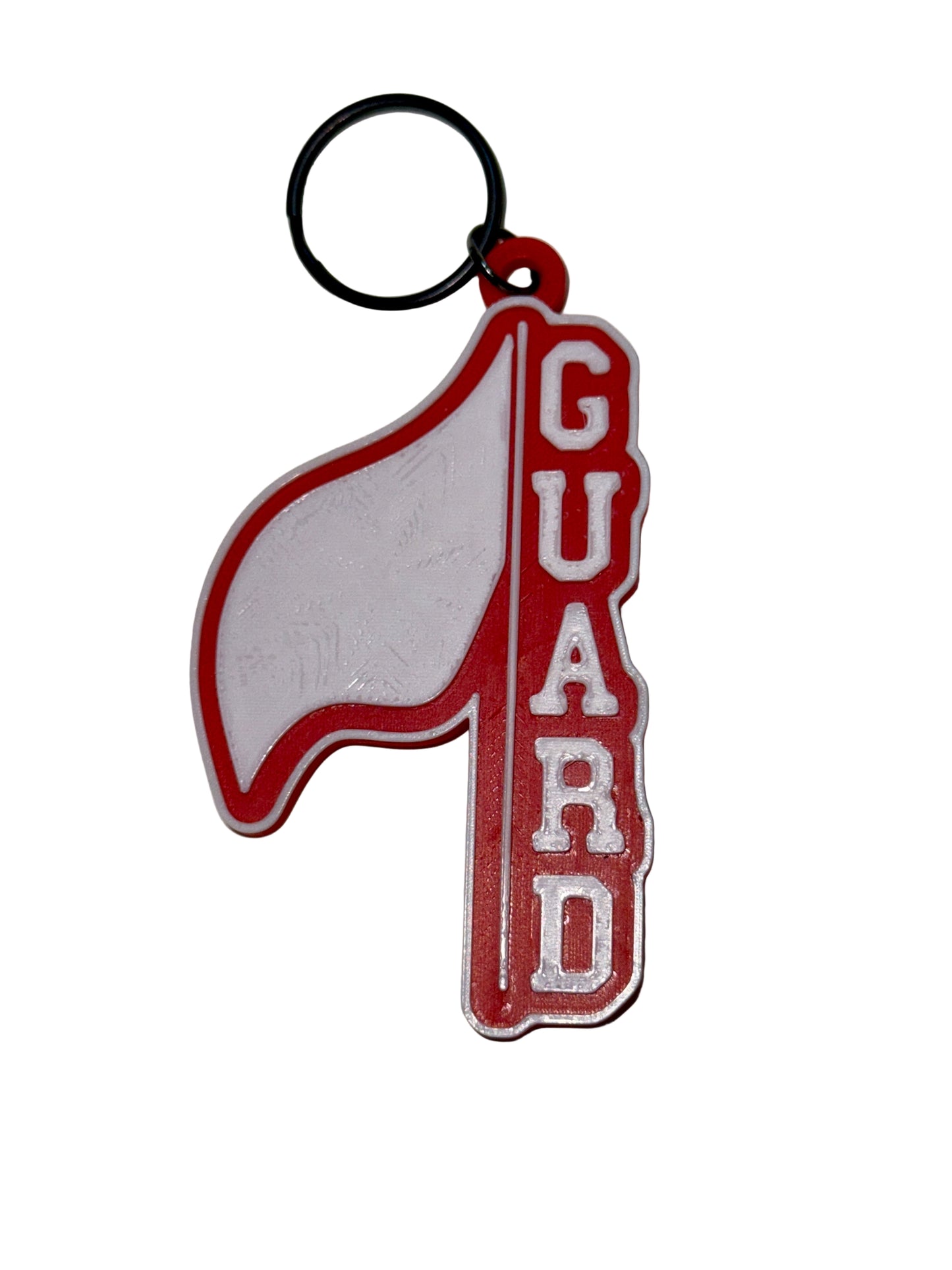 Color Guard Flag Keychain