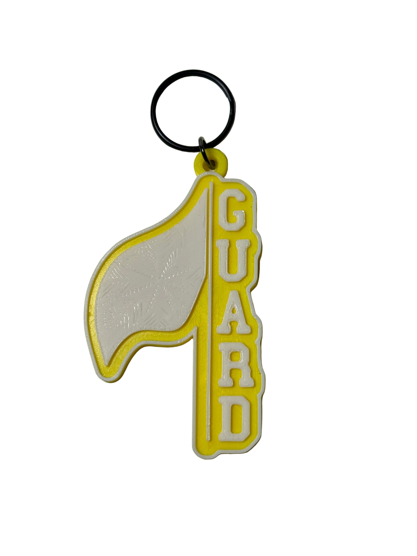 Color Guard Flag Keychain