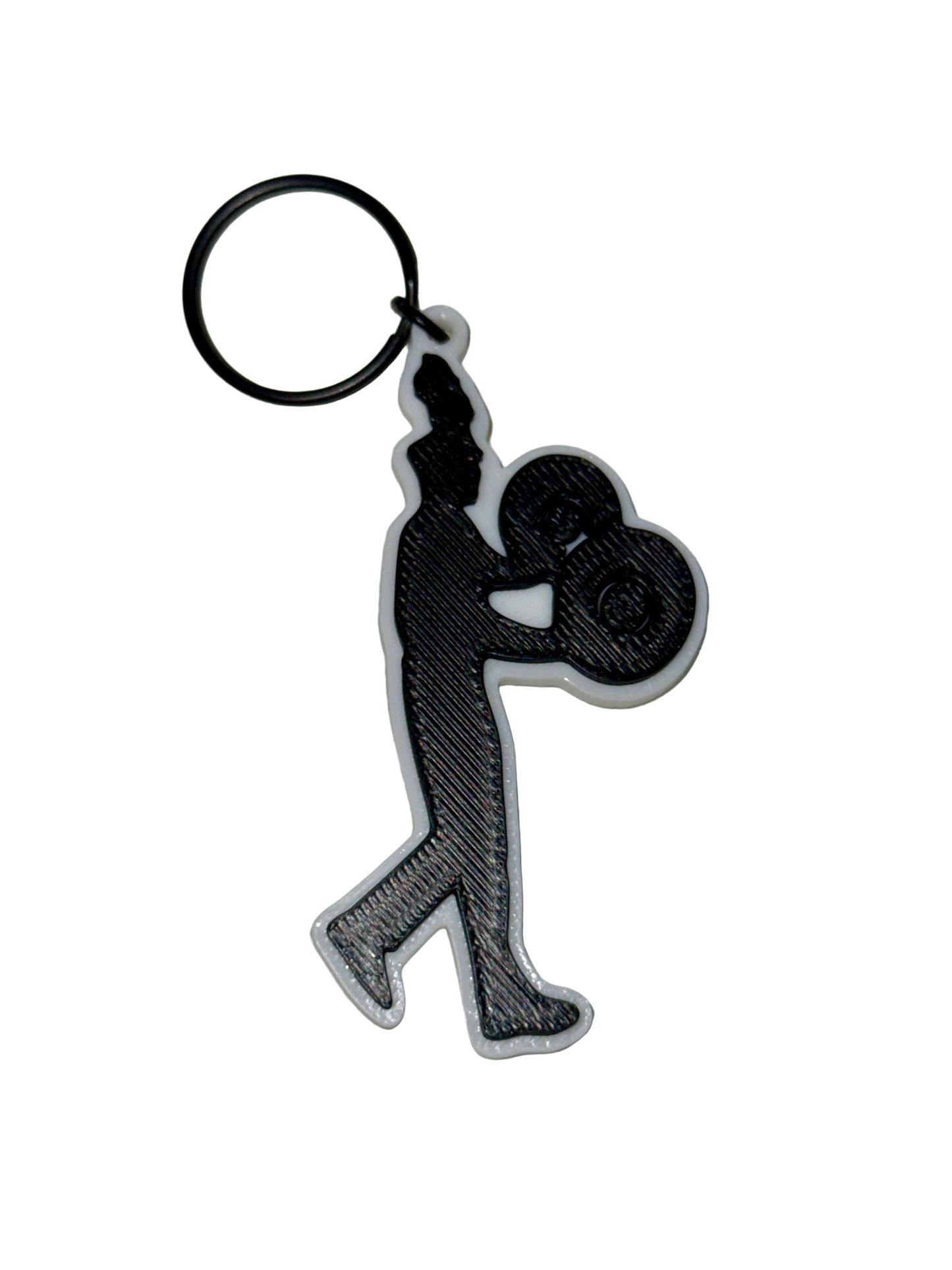 Marching Band Cymbals Musician Keychain