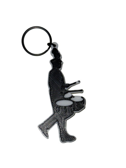 Marching Band Quads Musician Keychain