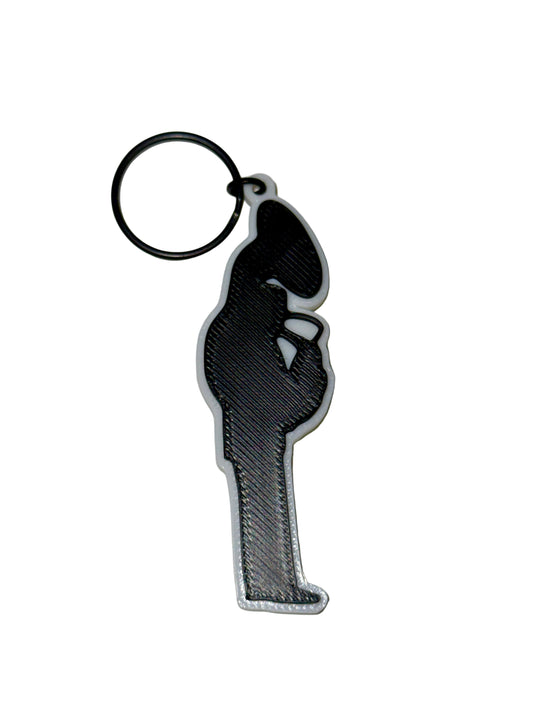 Marching Band Sousaphone Musician Keychain