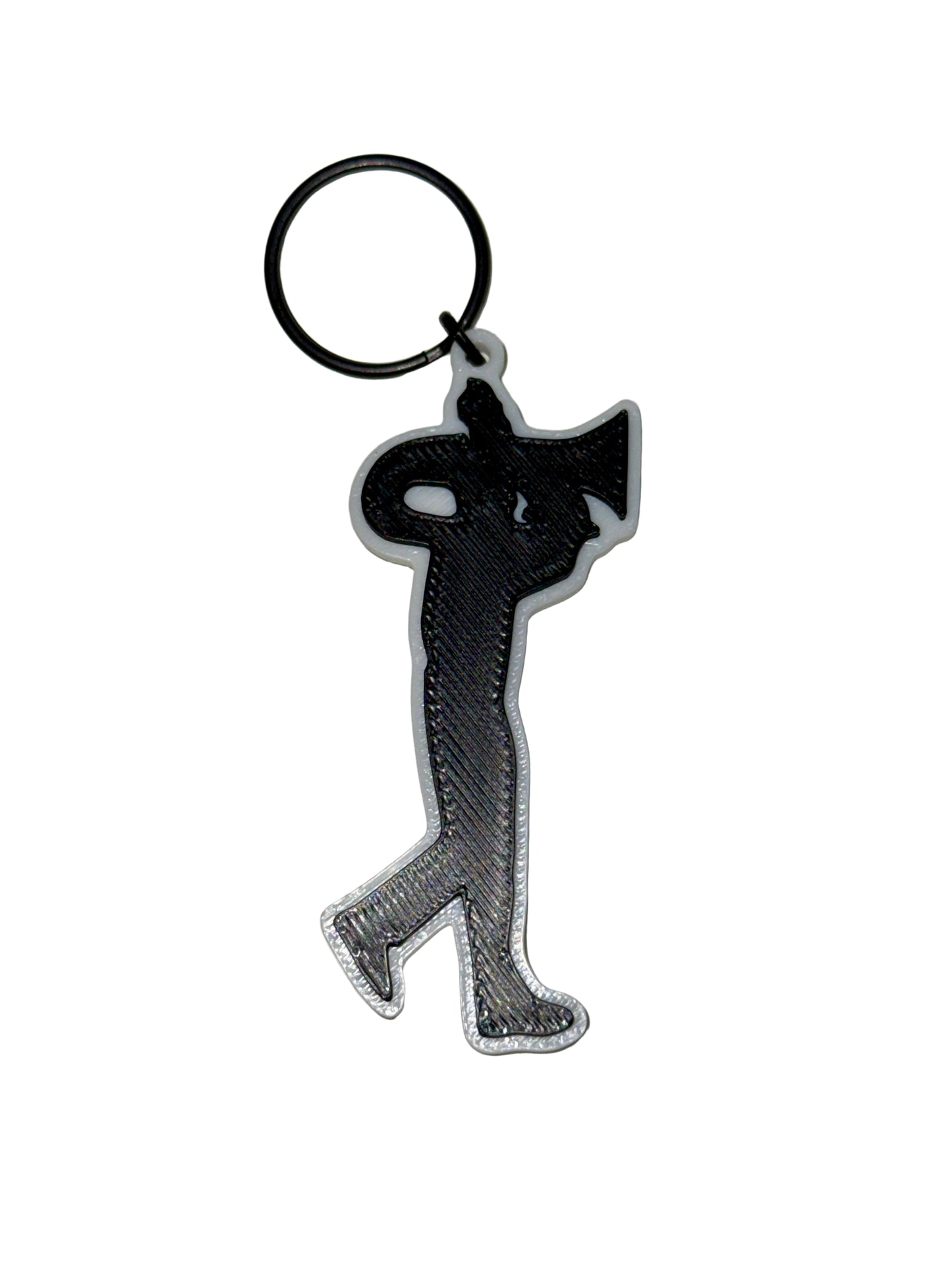 Marching Band Tuba Musician Keychain