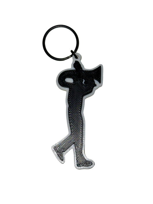 Marching Band Tuba Musician Keychain