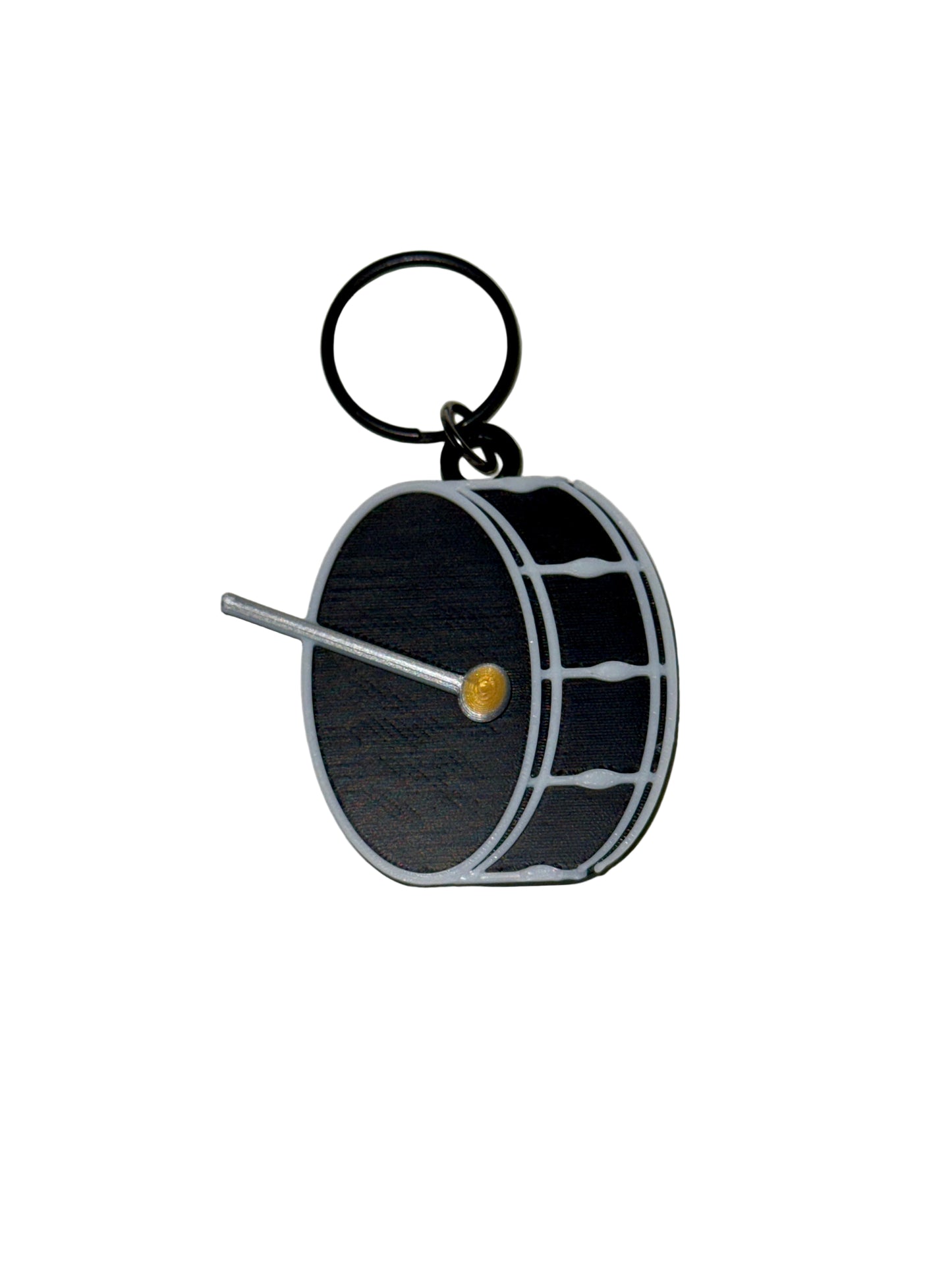 Bass Drum with Mallet Keychain