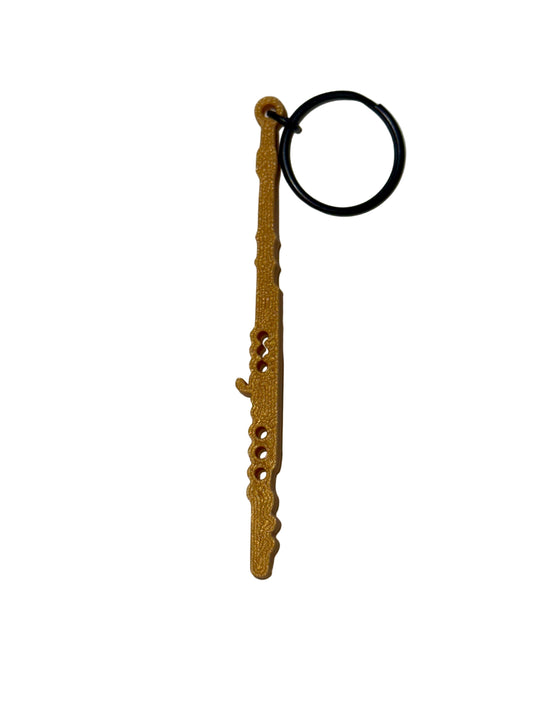 Flute Keychain