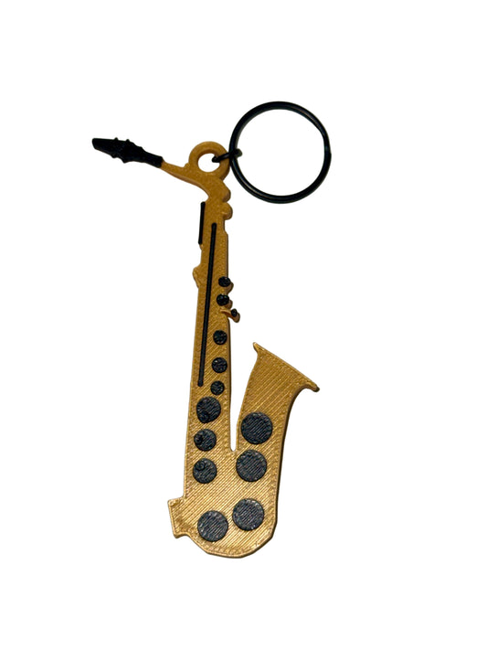 Saxaphone Keychain