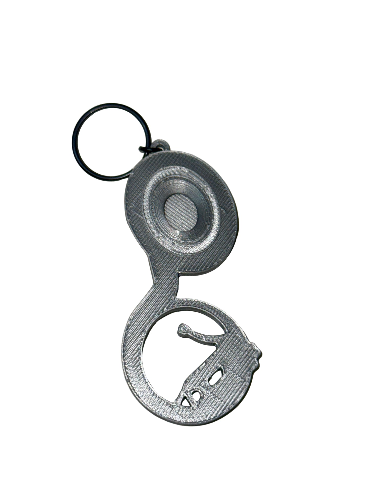 Sousaphone Keychain Silver
