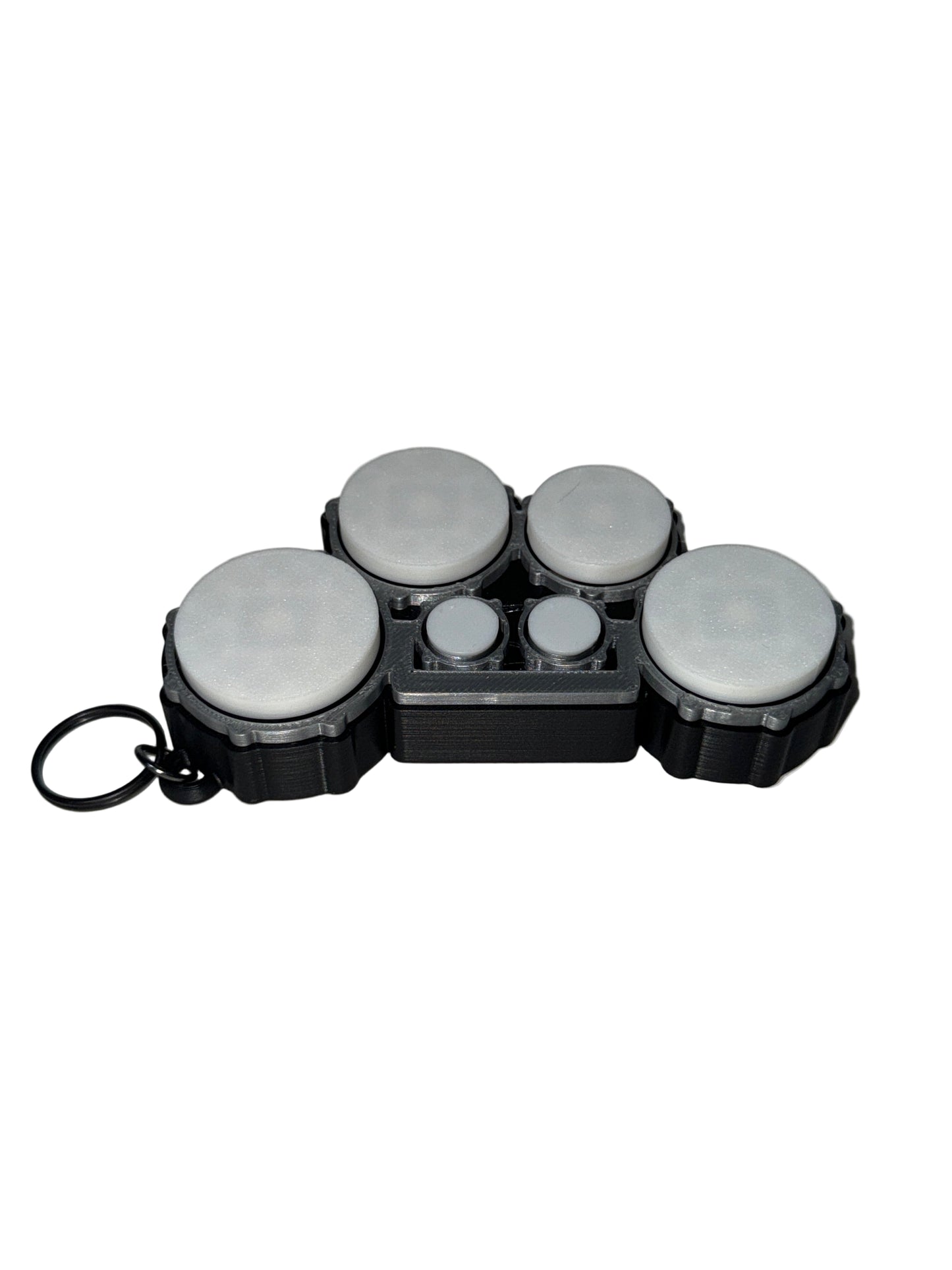 Clicker Tenor Quad Drums Keychain