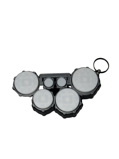 Clicker Tenor Quad Drums Keychain
