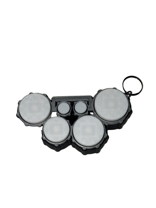 Clicker Tenor Quad Drums Keychain
