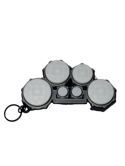 Clicker Tenor Quad Drums Keychain
