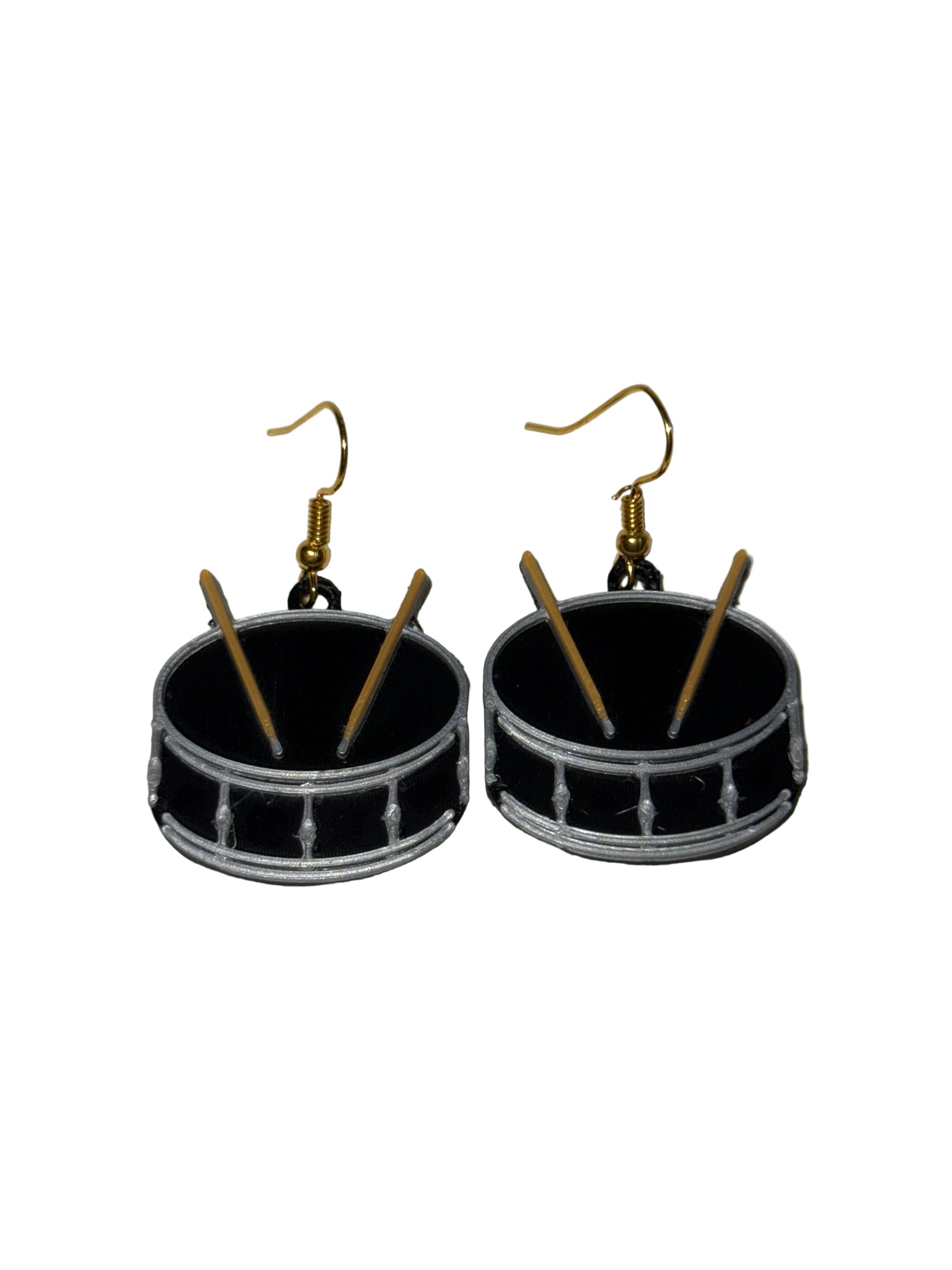 Snare Drum Hook Earrings