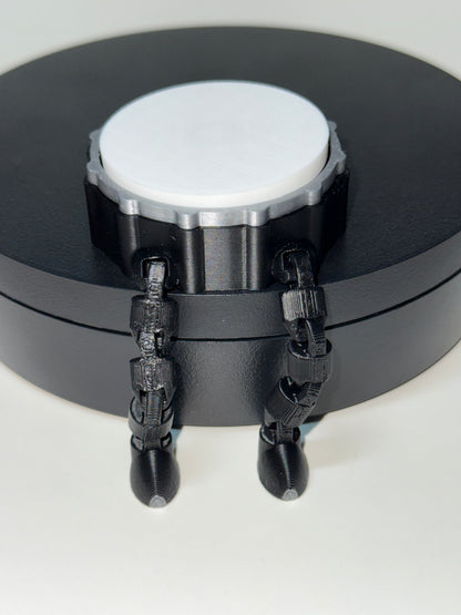 Clicker Snare Drum with Legs Keychain