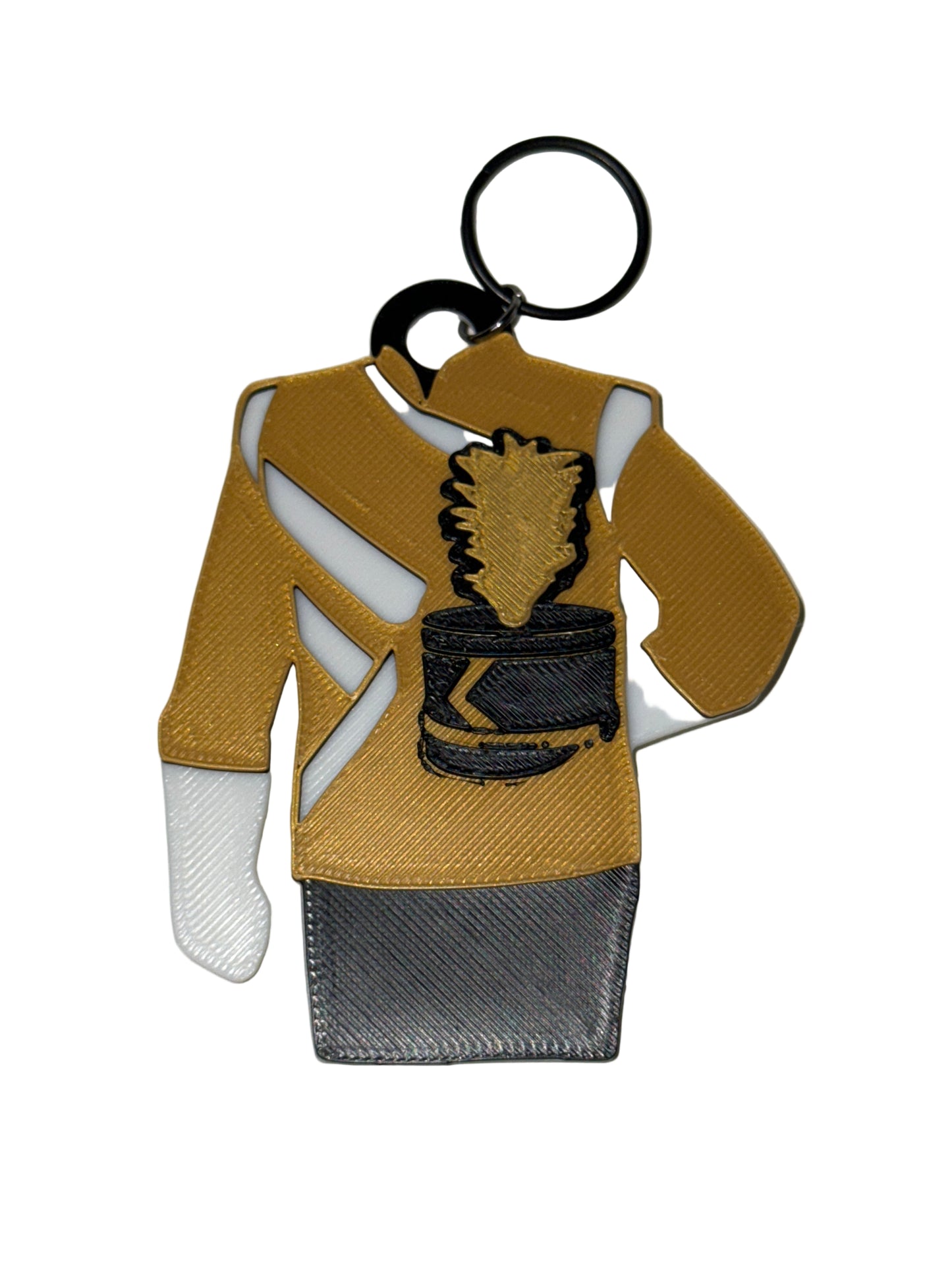 Marching Band Uniform Keychain