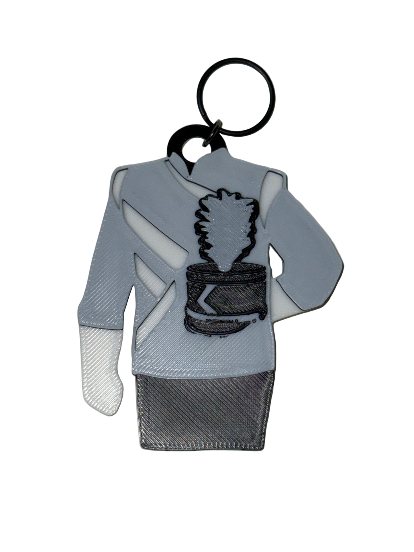Marching Band Uniform Keychain