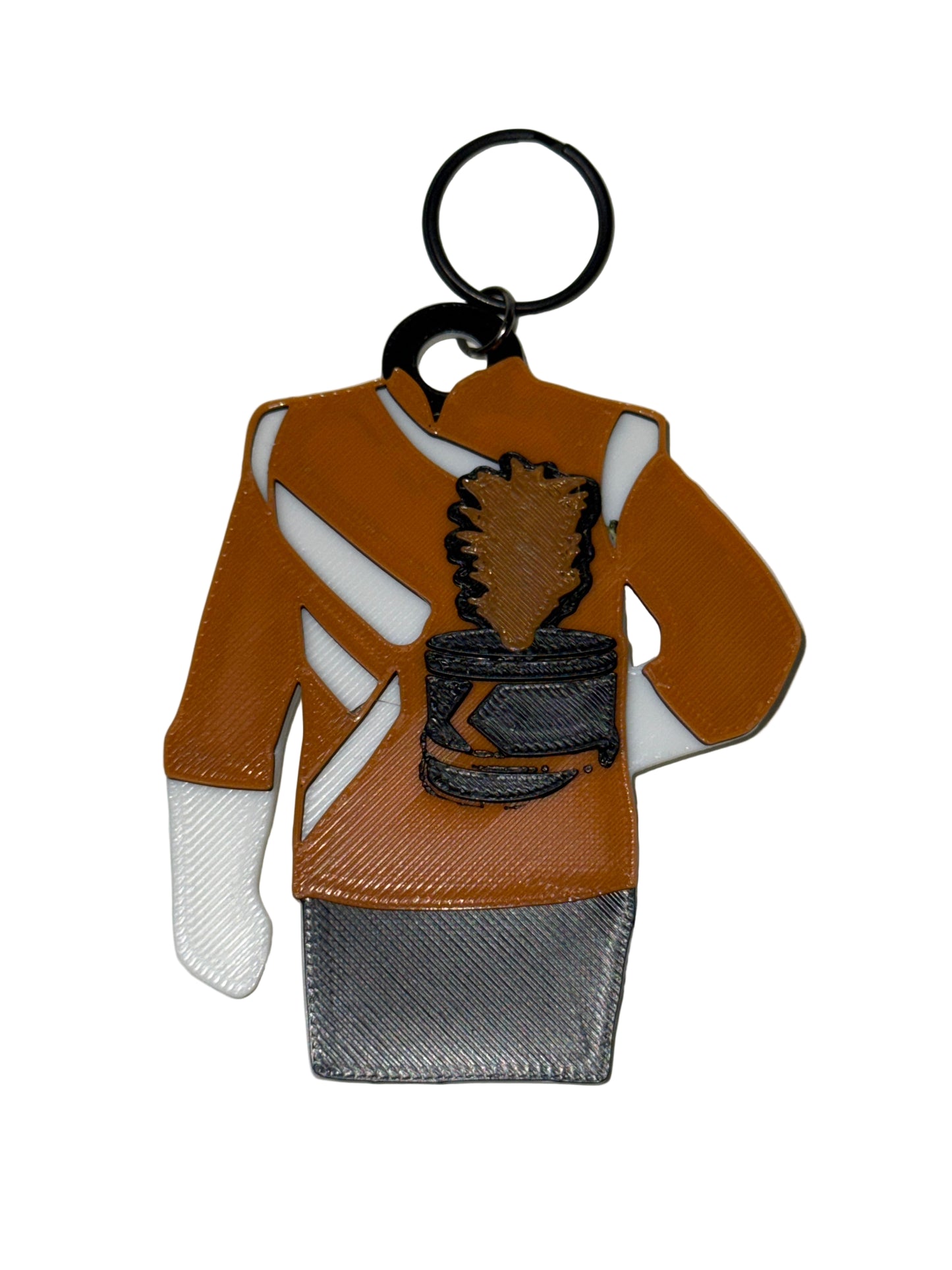 Marching Band Uniform Keychain