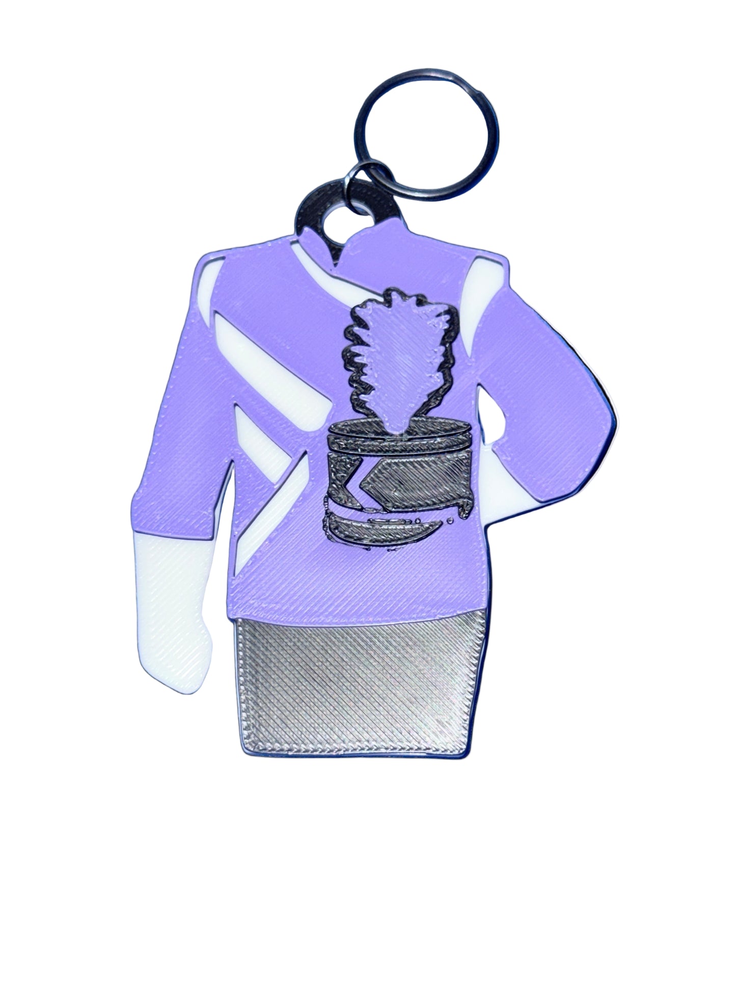 Marching Band Uniform Keychain