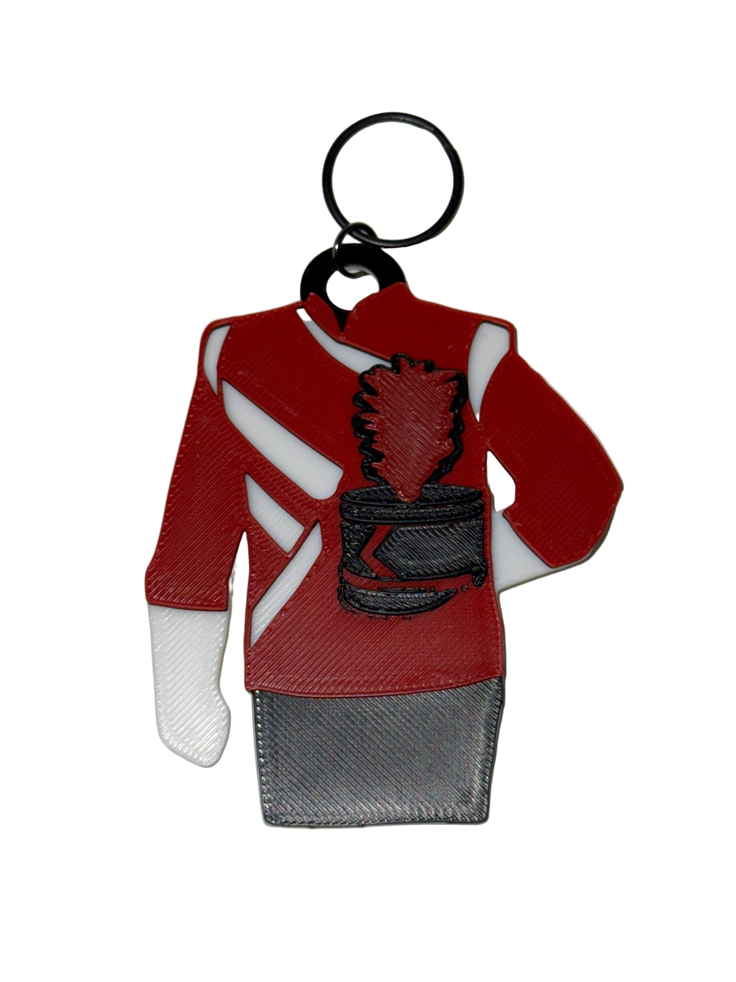 Marching Band Uniform Keychain