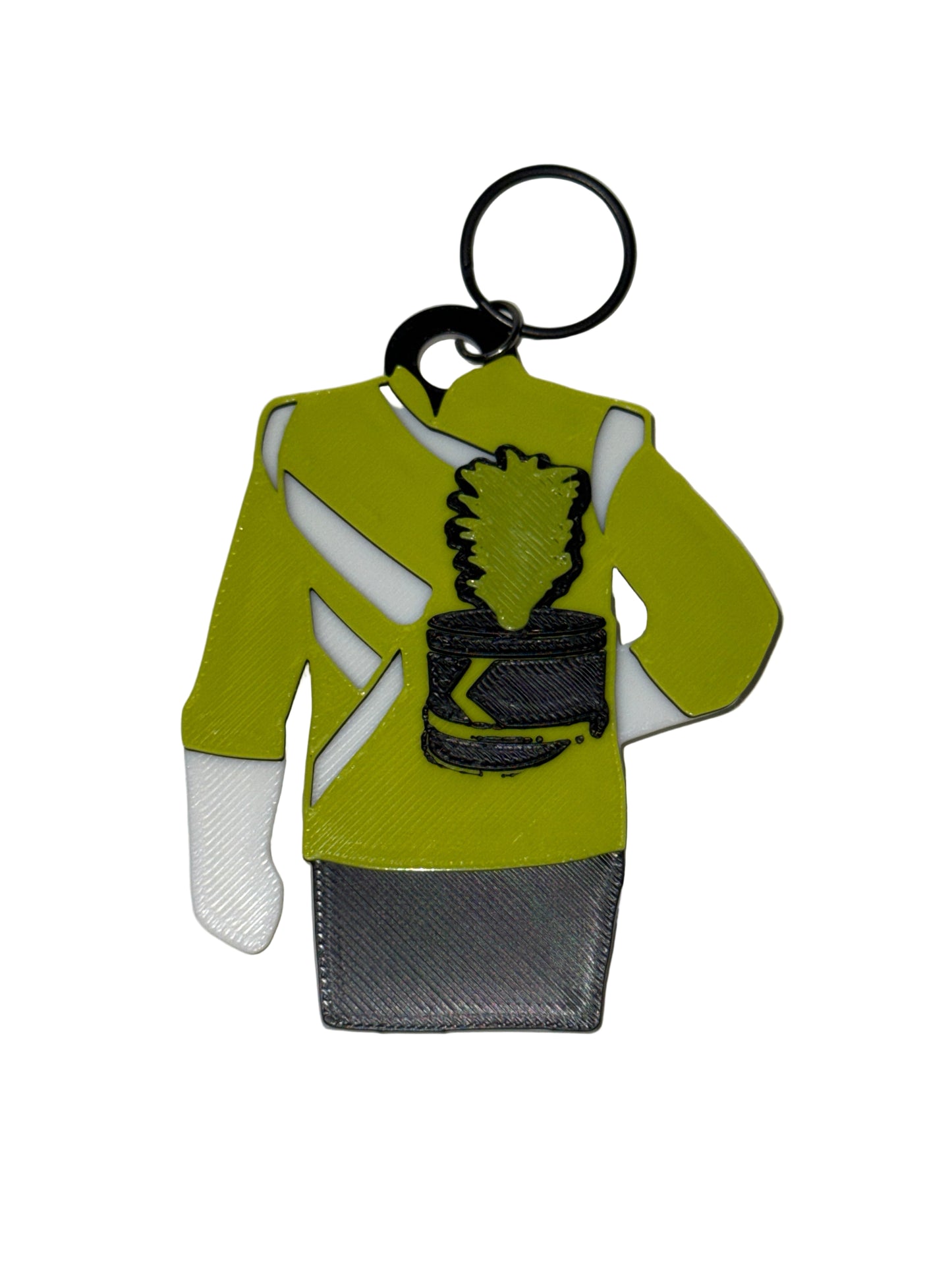 Marching Band Uniform Keychain