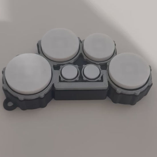 ClickerTenorQuadsKeychain