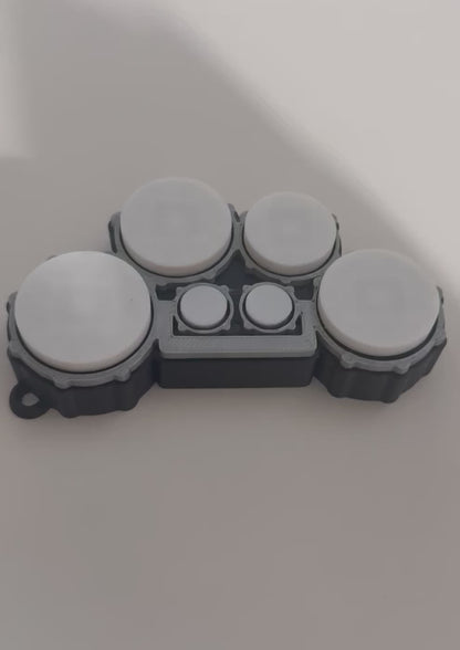 ClickerTenorQuadsKeychain